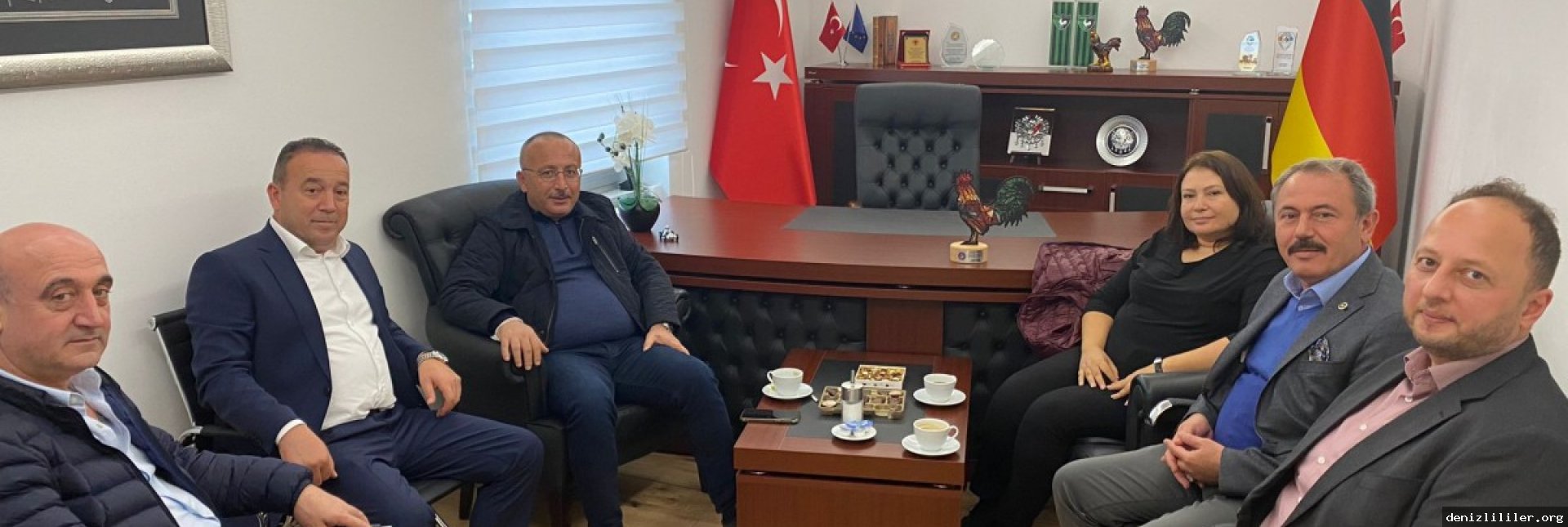 Avrupa Denizlililer Derneği Denizli Heyetini Ağırladı