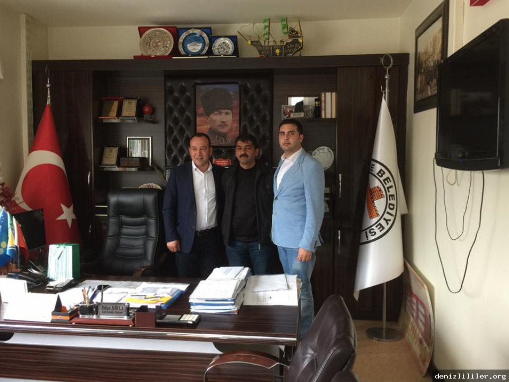 Kale Belediye Başkanı Erkan Hayla'yı ziyaret ettik