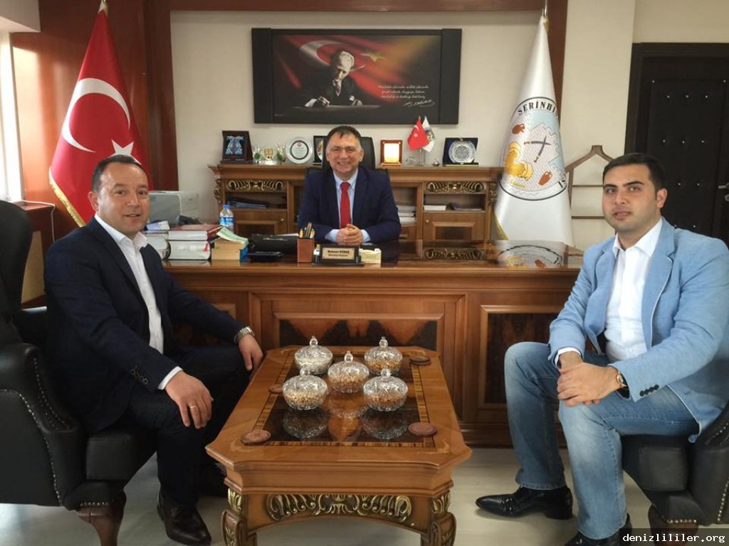 Serinhisar Belediye Başkanı Mehmet KOBAŞ'ı ziyaret ettik