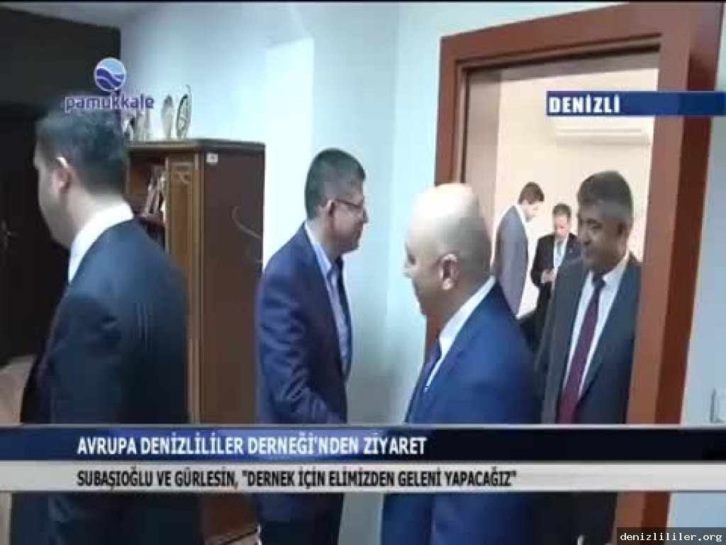 Pamukkale TV - Merkezefendi ve Pamukkale Belediyelerine ziyaret