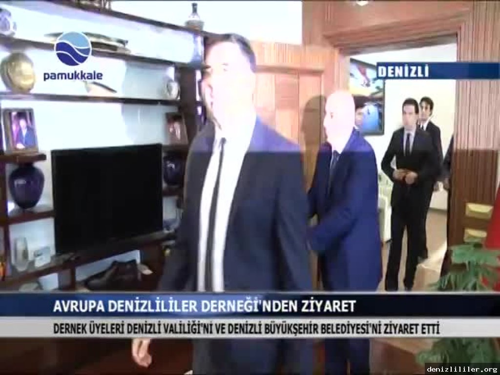 Pamukkale TV - Denizli Valiliği ve Denizli Büyükşehir Belediyesi'ne ziyaret