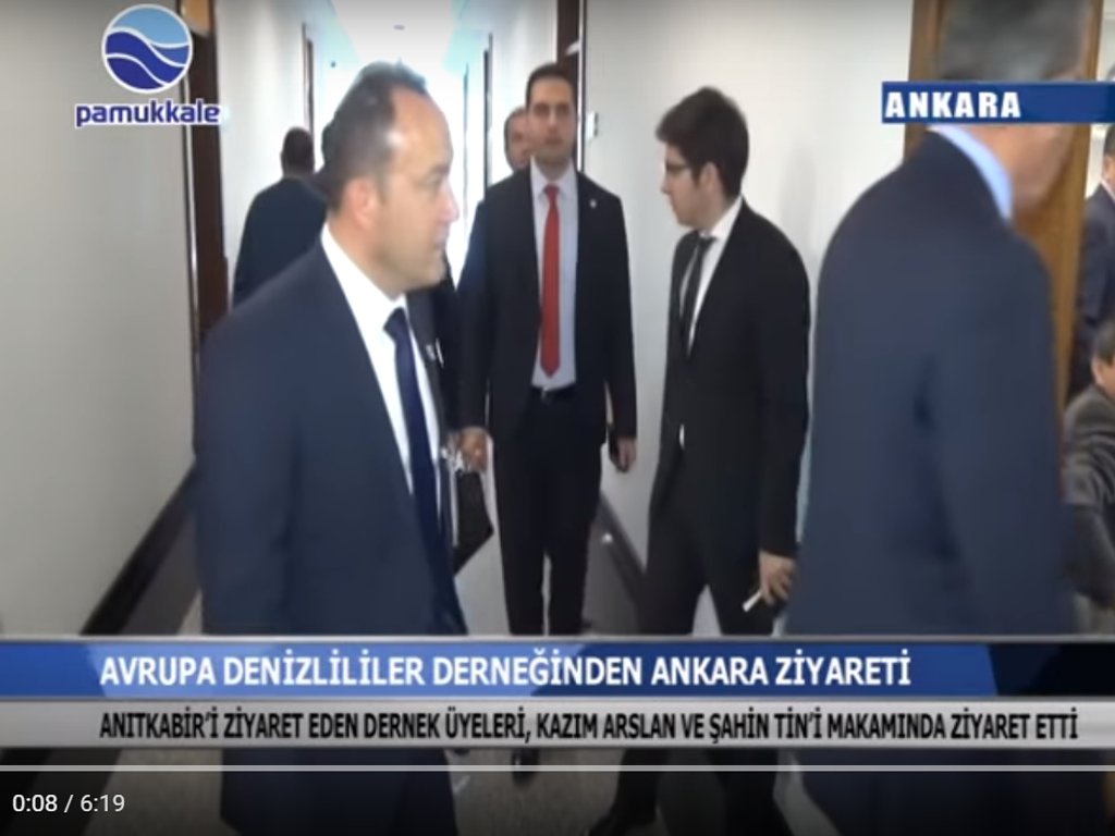 Avrupa Denizlililer Derneğii Ankara'da Denizli protokolünü ziyaret etti